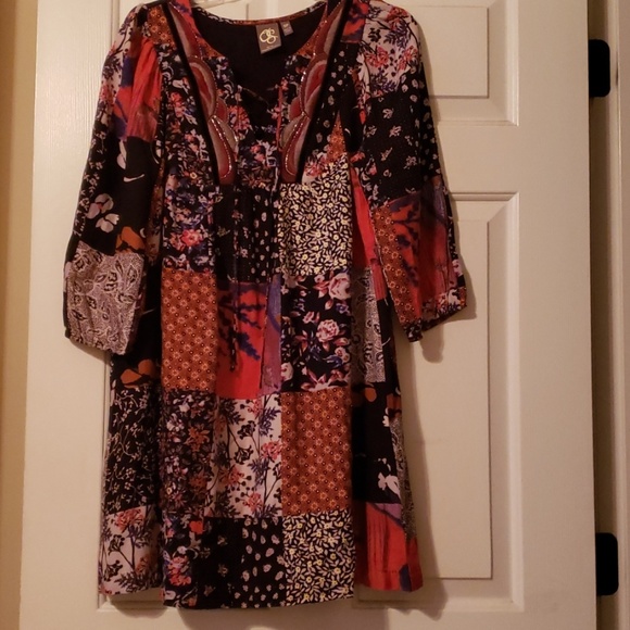 Arcata Patchwork Dress from Anthropologie - Picture 5 of 7